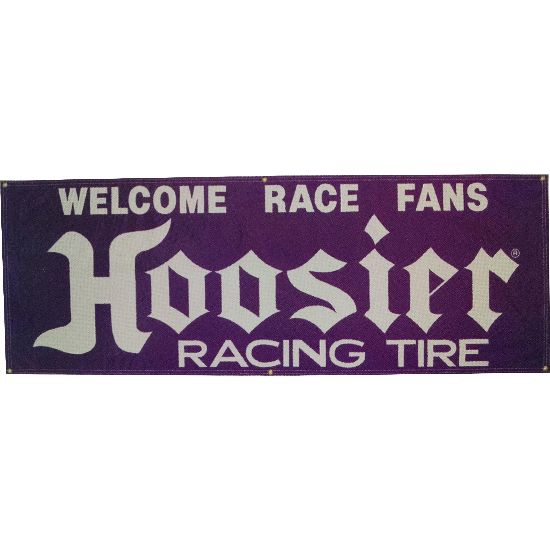 CLOSEOUT - - Hoosier Banner 3' x 8' - 25002