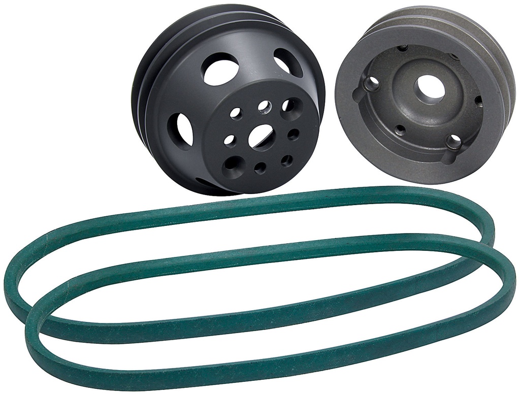 Allstar Performance - 1 to 1 Pulley Kit w/o PS Premium - 31093