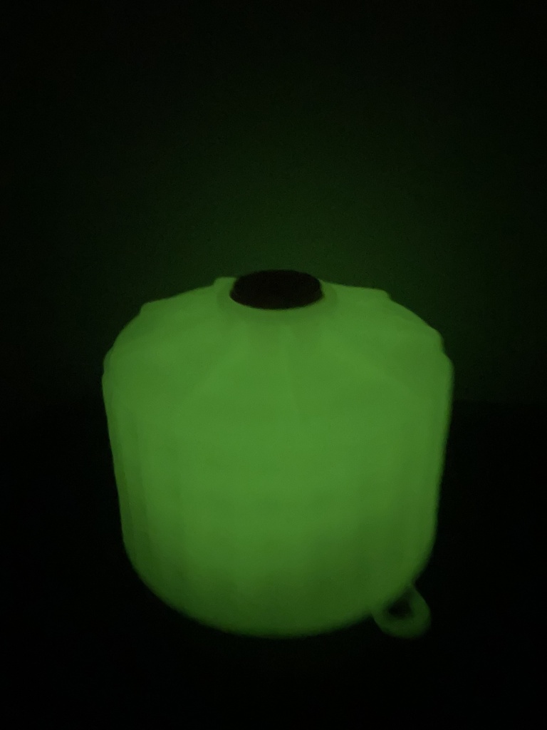 CLOSEOUT -Glow In The Dark Replacement Jug Lid w/ Hose Adapter RAJR1110GD