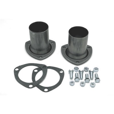 CLOSEOUT -Collector Reducer 3 in Inlet to 3 in OD Outlet 3-Bolt Flange Gaskets Included Steel Natural Pair HED21118