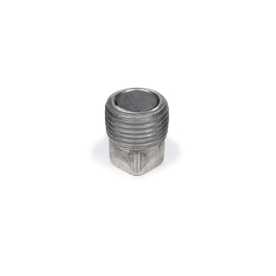 CLOSEOUT -Drain Plug 1/2 in NPT Square Head Magnetic Steel Natural Each TRA9064