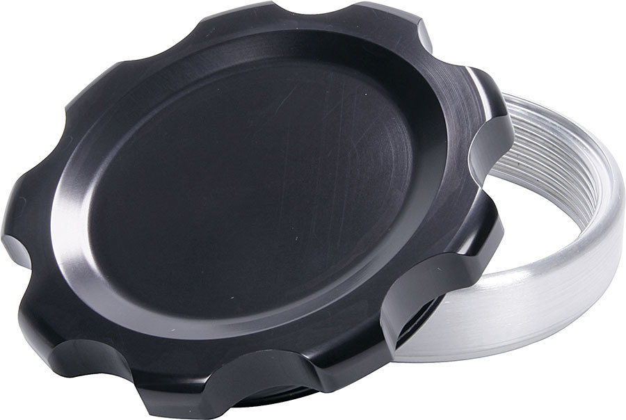 Allstar Performance - Filler Cap Black with Weld-In Steel Bung Large - 36175