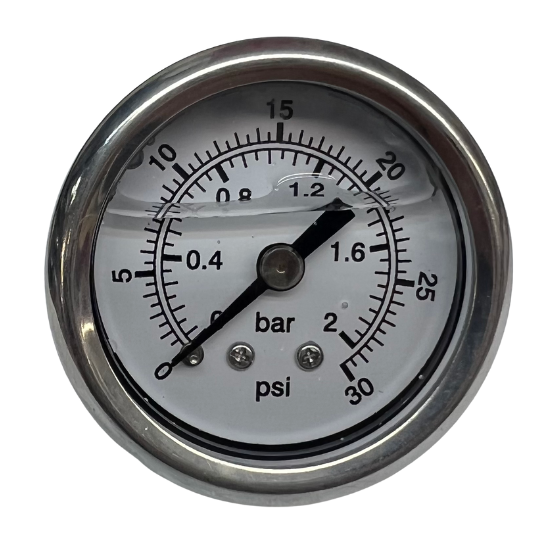  - 1.99'' Liquid Filled Fuel Pressure Gauge 0-30 psi