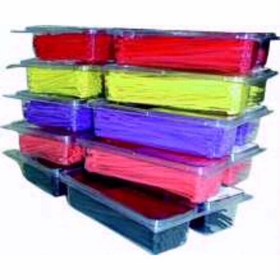 CLOSEOUT -Cable Ties Purple - 400 Pack - 4007