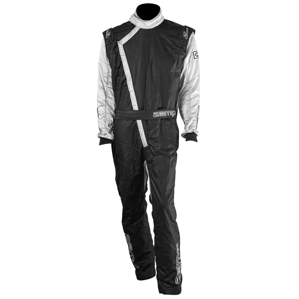 Race Suit ZR-40 Race Youth Suit SFI 3.2A/5 Black/Gray Large ZMPR07C15YL