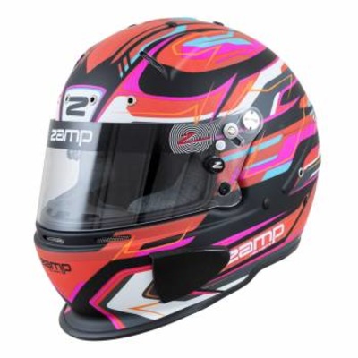 CLOSEOUT -Helmet RZ-70E Switch Full Face Snell SA2020 FIA Approved Head and Neck Support Ready Red / Black SMALL Each  ZMPH760C42S