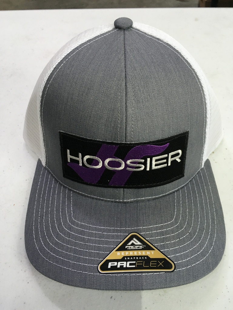 Hoosier Snap Back Hat All Grey