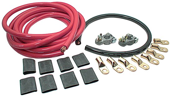 Allstar Performance - Battery Cable Kit 2 Gauge 1 Battery - 76110