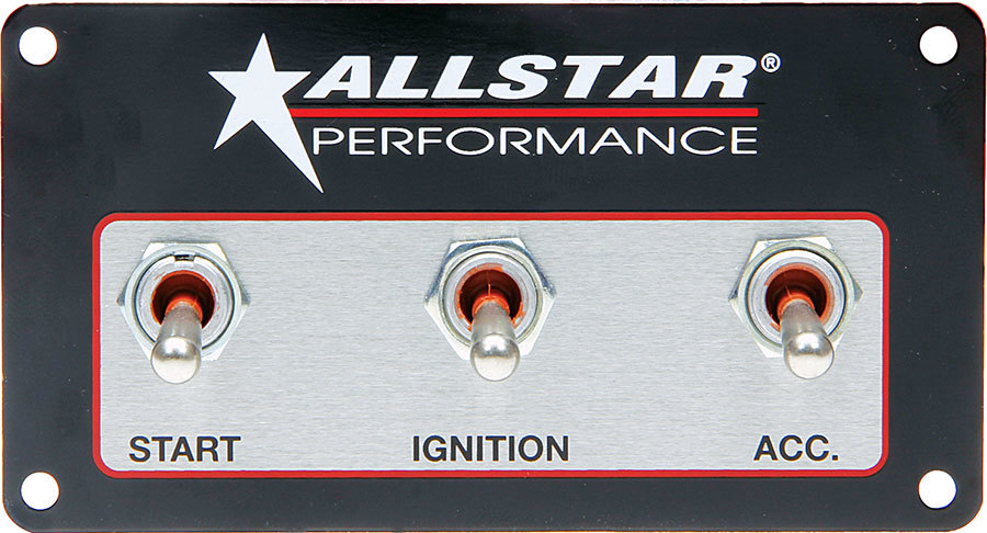 Allstar Performance - Weatherproof Switch Panel Three Switches - 80165