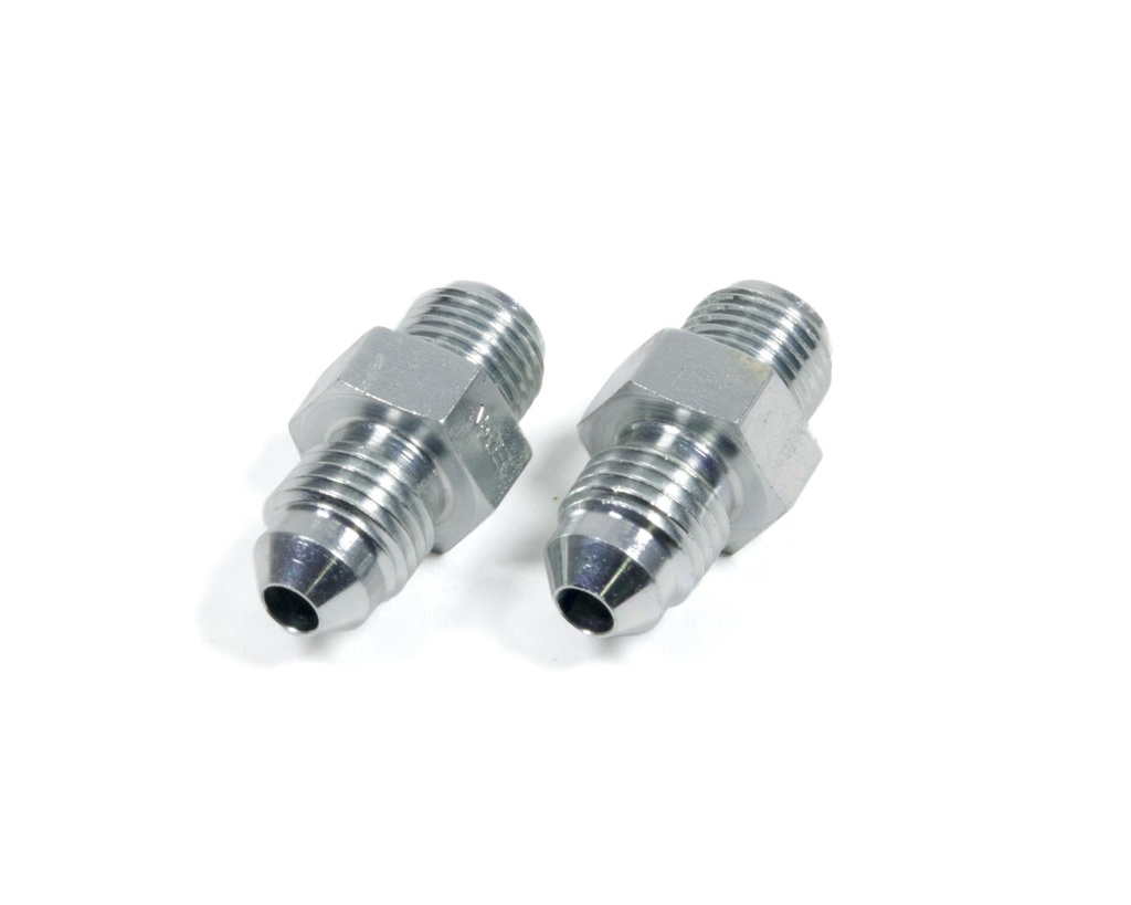 #4 To 7/16-24 Inverted Steel Adapter