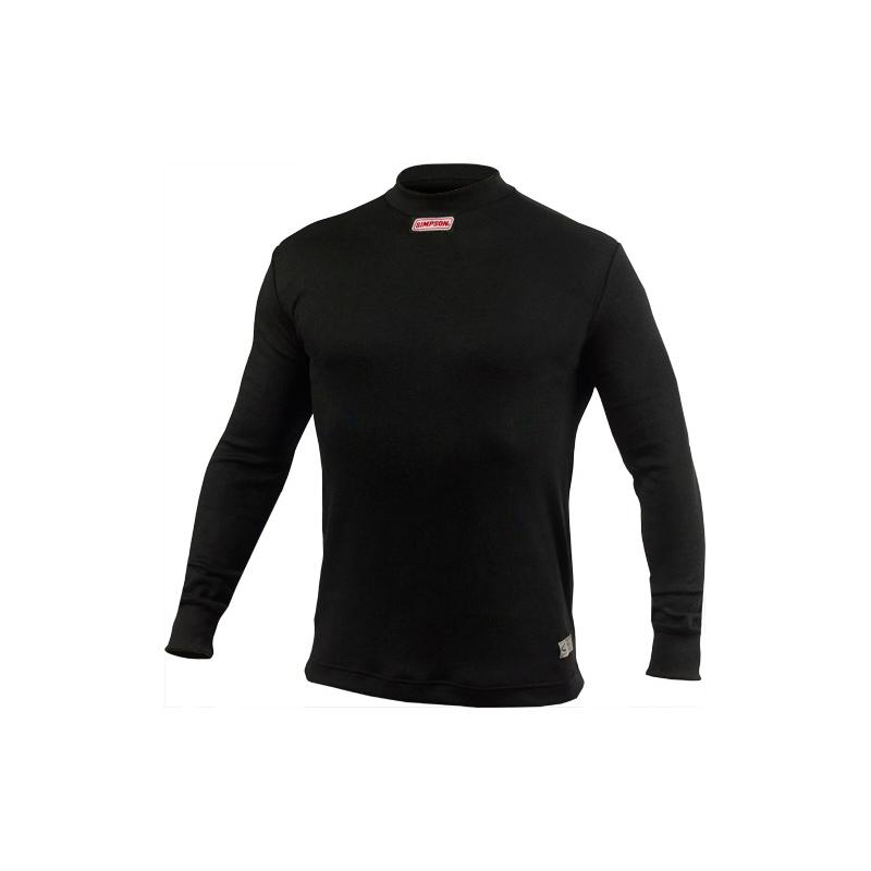 Simpson Race Products  - Carbon X Underwear Top Small Long Sleeve - 20600SB