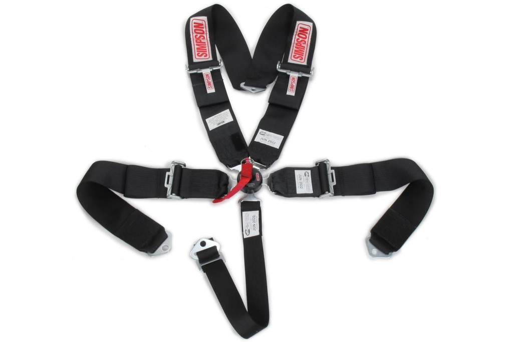 Simpson Race Products  - 5 Pt Harness System CL P D B I 55in - 29108BK