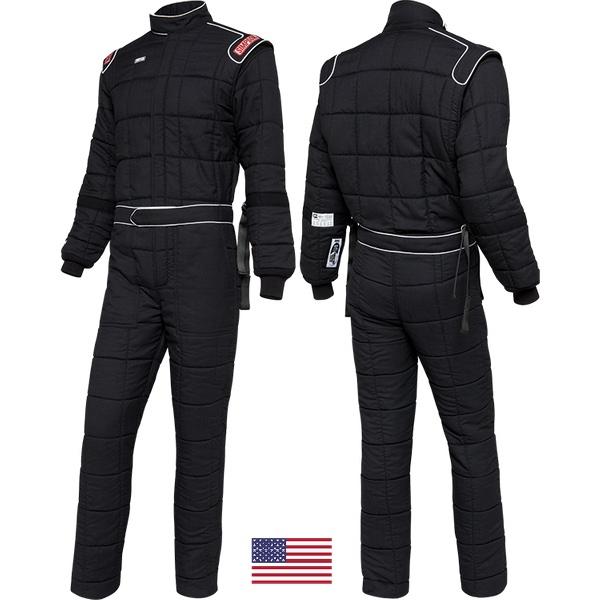 Simpson Race Products  - Suit Black Medium Drag SFI 15 - 4902231