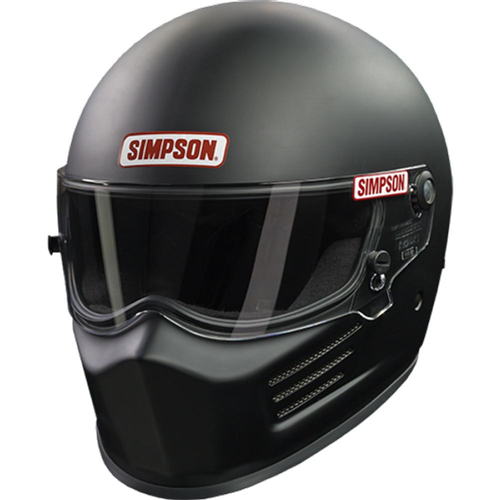 Simpson Race Products  - Helmet Bandit Small Flat Black SA2020 - 7200018
