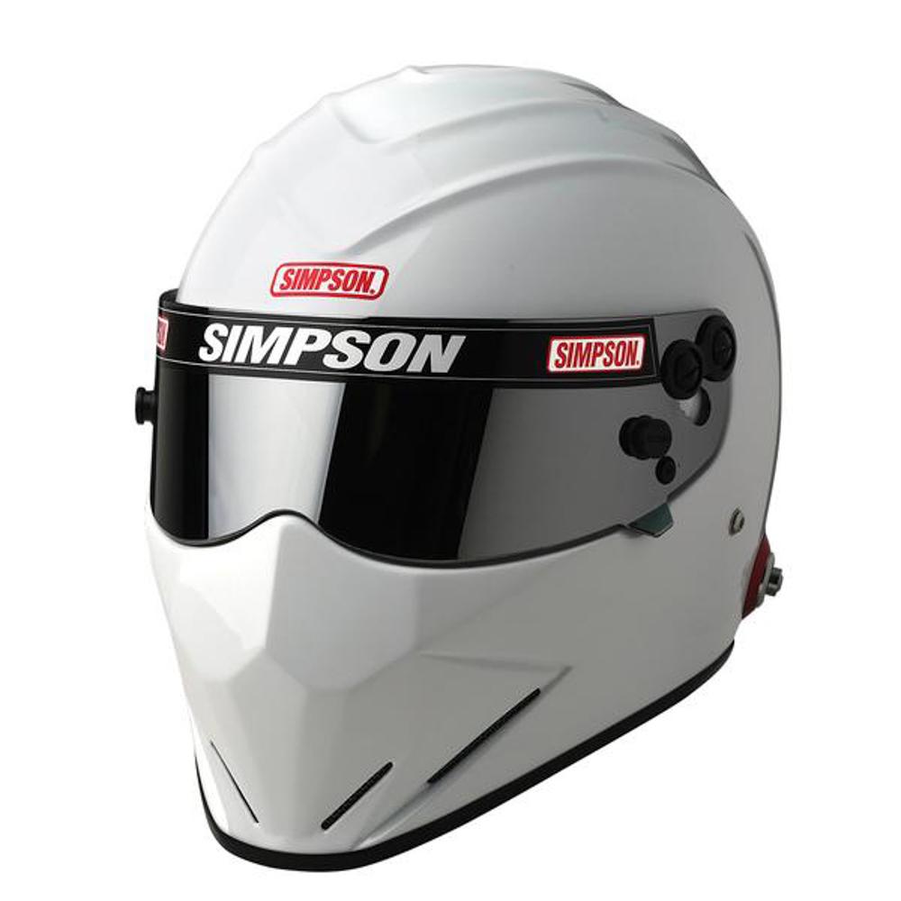 Simpson Race Products  - Helmet Diamondback 7 .250 White SA2020 - 7297141