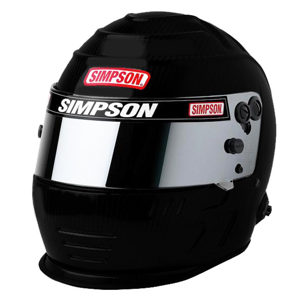 Simpson Race Products  - Helmet Speedway Shark 7 .500 Flat Black SA2020 - 7707128