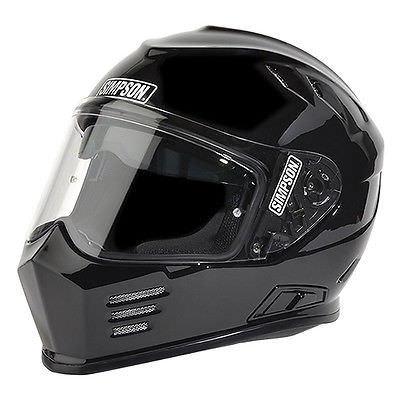 Simpson Race Products  - Helmet Black DOT Ghost Bandit Large - GBDL2