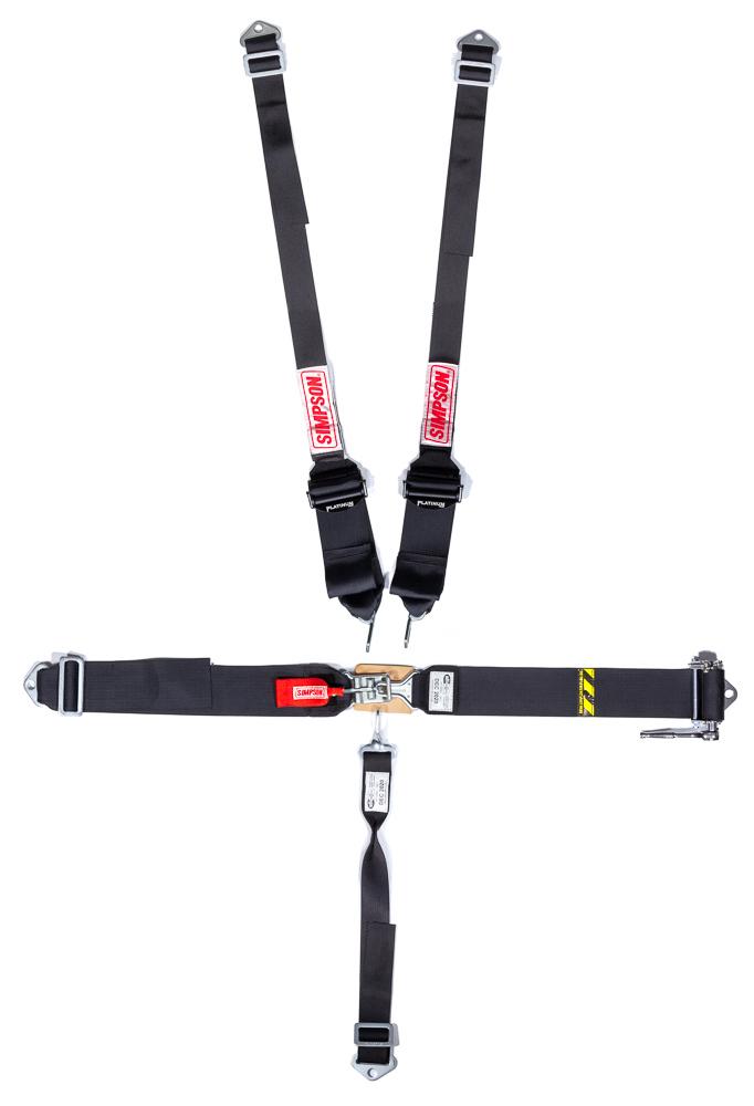 Simpson Race Products  - 5 PT Harness System Alum Ratchet Left Side - SB51204