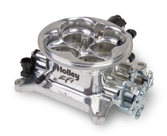 Holley - MPFI Throttle Body 1000 CFM Polished - 112-588