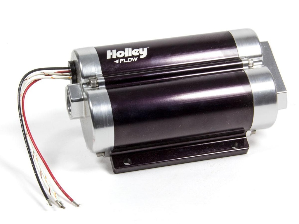 Holley - In Line Fuel Pump #10 ORB In Outlet - 12-1200