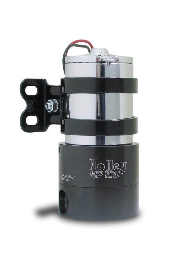 Holley - Billet Base Electric HP Fuel Pump with Regulator - 12-150