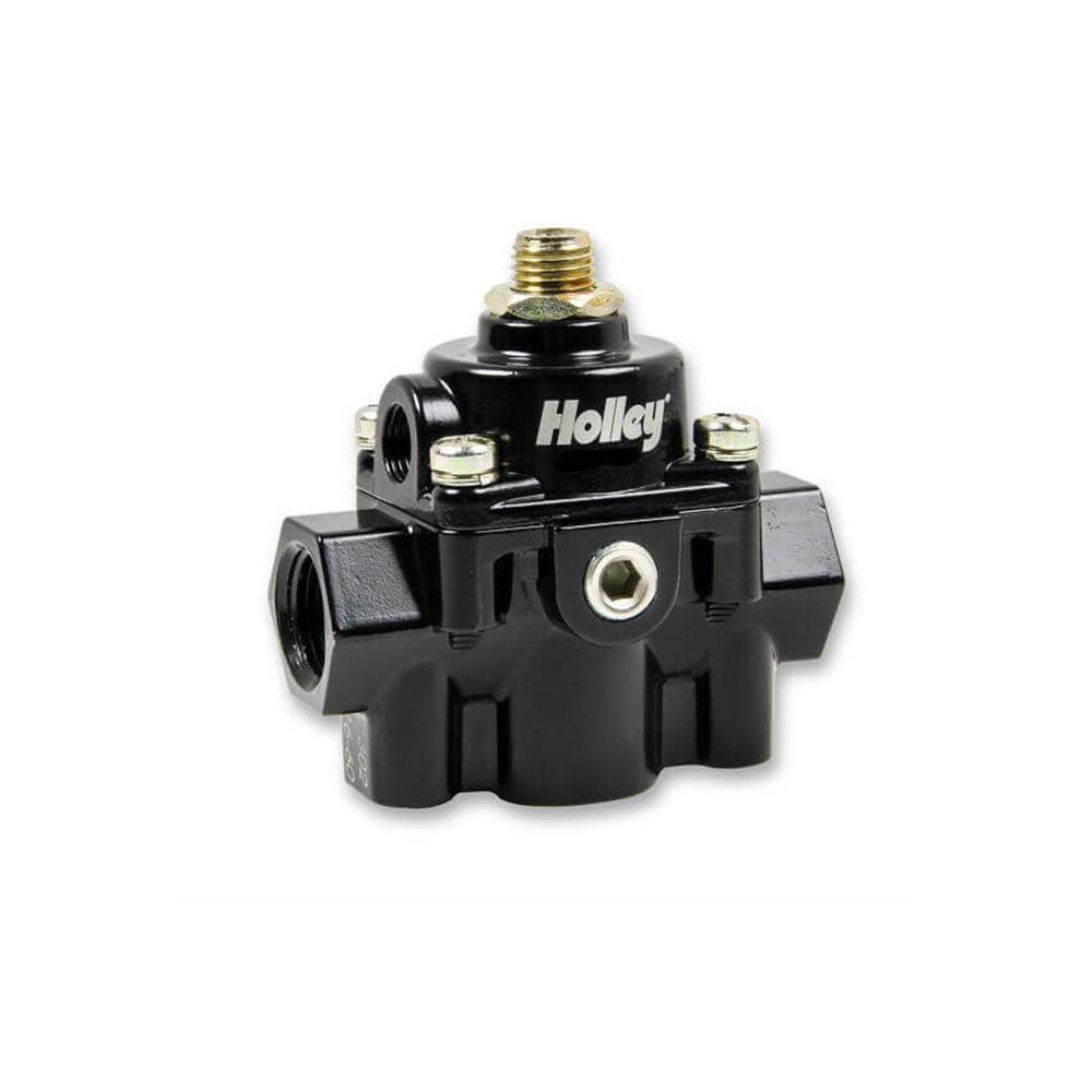 Holley - Fuel Pressure Regulator By Pass Style 6psi Black - 12-887