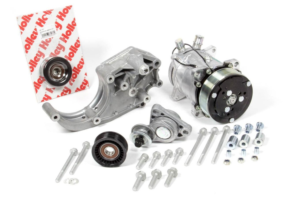 Holley - AC Bracket System Kit GM LS Engines - 20-141
