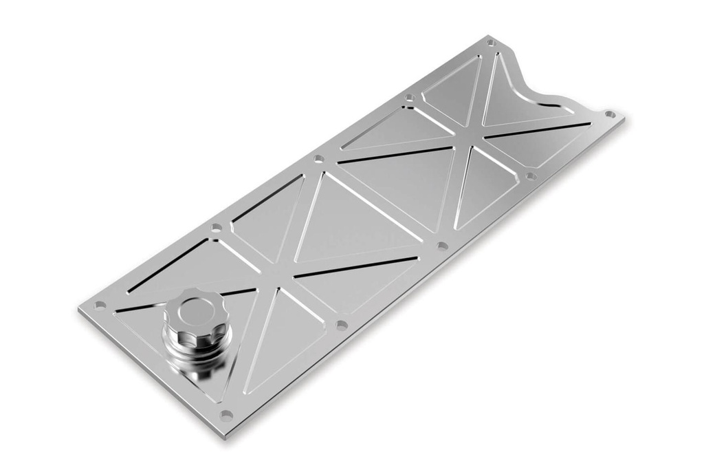 Holley - LS Valley Cover with Oil Fill Polished Finish - 241-368