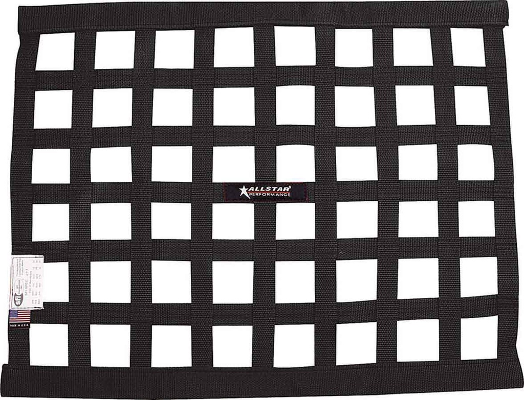 Allstar Performance - Window Net Border Style 18 x 24 SFI Black - 10285