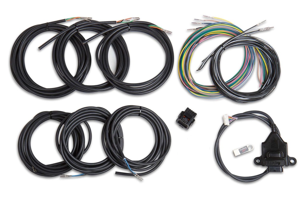 Holley - Wiring Harness EFI Digital Dash I O Adapter - 558-433