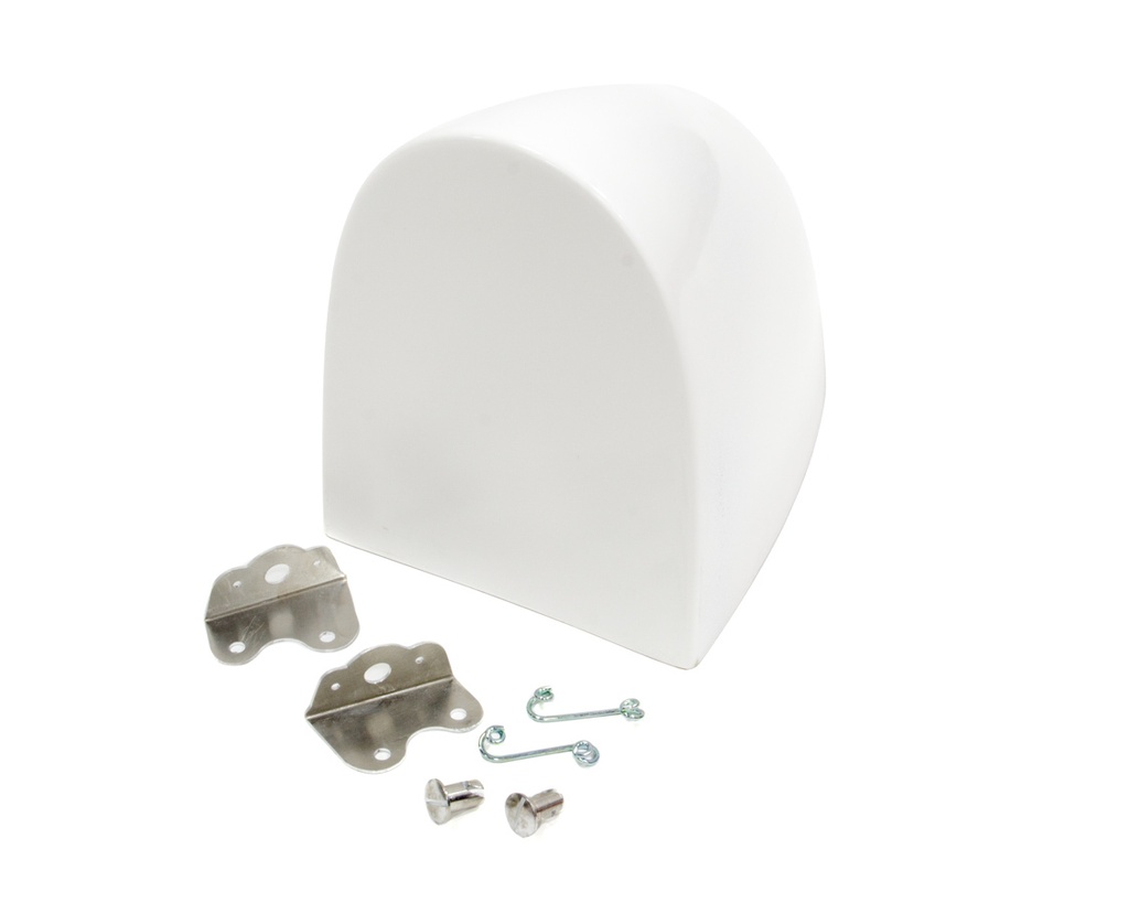 Triple X -  Fuel Tank Cover White With Brackets