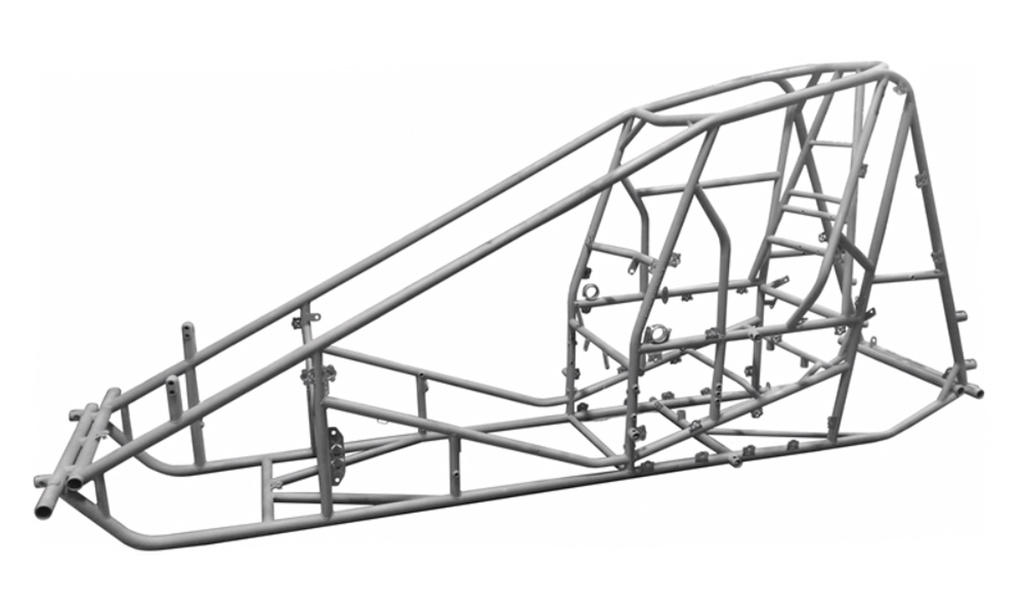 Triple X - Sprint Car Chassis Bare Non-Wing 87-40