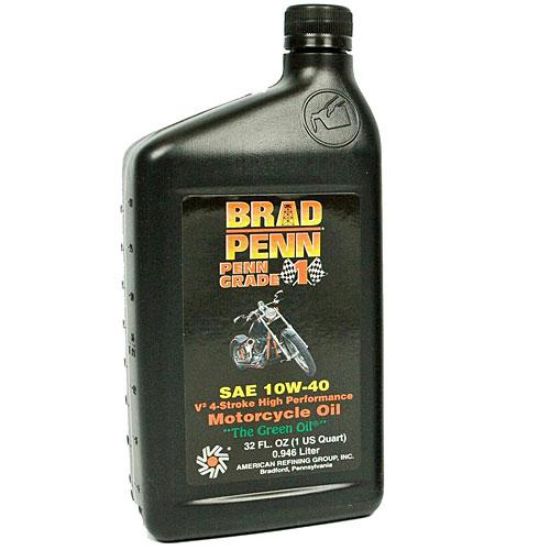 Penn Grade V2 4-Stroke Motorcycle Oil SAE 10W40 - 009-7156
