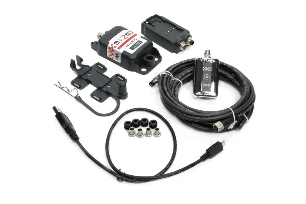 MyLaps - Transponder - X2 - Direct Power - 2 Year Subscription Included - 10R612 Kit Direct Power 2 Year