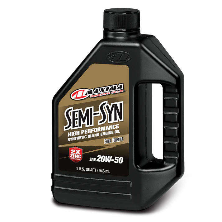  - Maxima Semi-Syn 20W-50 Synthetic Blend Oil 1 Quart - 39-35901BS