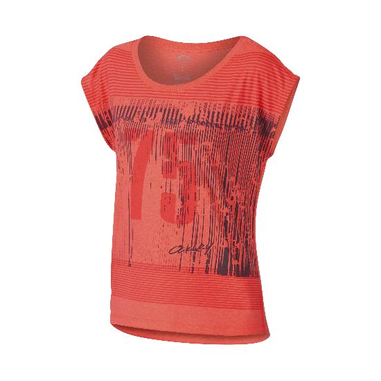 CLOSEOUT -Shoulder Tee Coral Lg - 552195