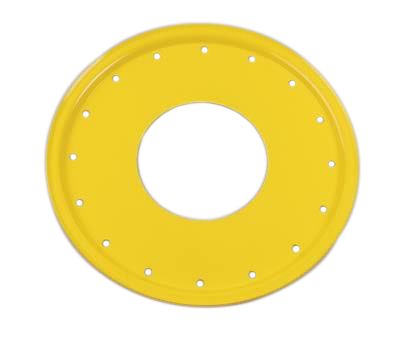 CLOSEOUT -Mud Buster 1pc Ring and Cover Yellow