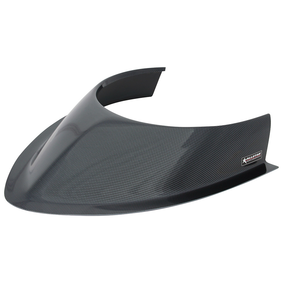 Allstar Performance - Tapered Front Hood Scoop Long 3-1/2in Curved - 23247