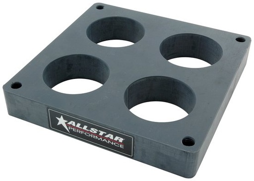 [ALL25996] Allstar Performance - Carb Spacer 4500 Tapered 4 Hole 0.00in - 25996