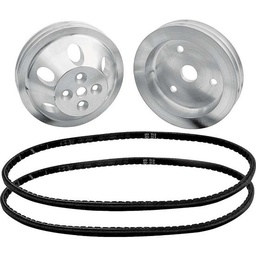 [ALL31083] Allstar Performance - 1 to 1 Pulley Kit for use w/o Power Steering - 31083