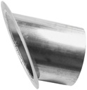 Allstar Performance - Exhaust Shield Round Single Angle Exit - 34180