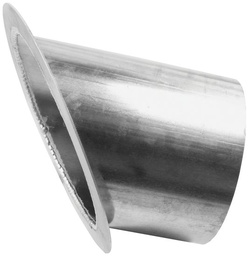 [ALL34180] Exhaust Shield Round Single Angle Exit - 34180