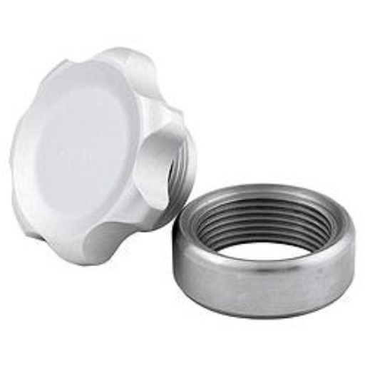 [ALL36161] Allstar Performance - Filler Cap Silver with Weld-In Steel Bung Small - 36161