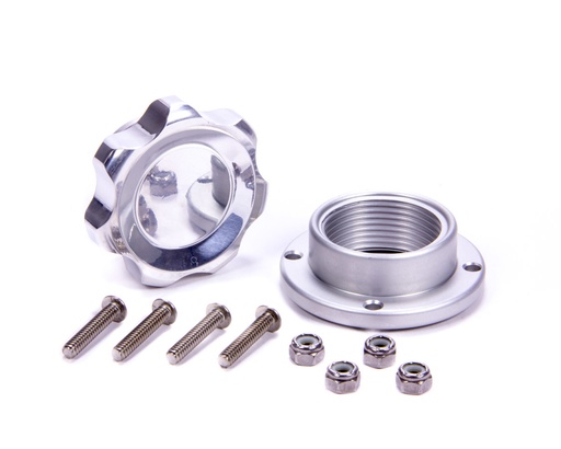 [ALL36183] Allstar Performance - Filler Cap Polished with Bolt-In Alum Bung Small - 36183