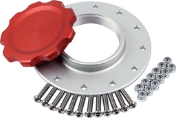 [ALL40133] Fuel Cell Cap and Bung RCI/JAZ 12-bolt Red - 40133
