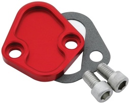 [ALL40305] BBC F/P Block Off Plate Red - 40305