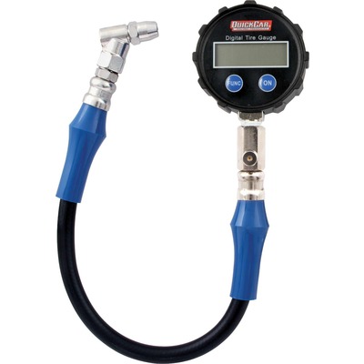 [QCR56-085] Tire Pressure Gauge Digital 0-60 psi 2-1/2 in Diameter Black Face 1/100 lb increments