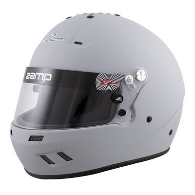 [ZMPH77215FXL] Helmet RZ-59 Snell SA2020 Head and Neck Support Ready Flat Gray X-Large