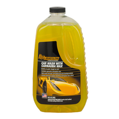 [LIQ10302] CLOSEOUT -Car Wash Soap Carnauba 1/2 gal Bottle Each LIQ10302