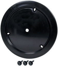 [ALL44242] Universal Wheel Cover Black 3 Hole Bolt-on - 44242